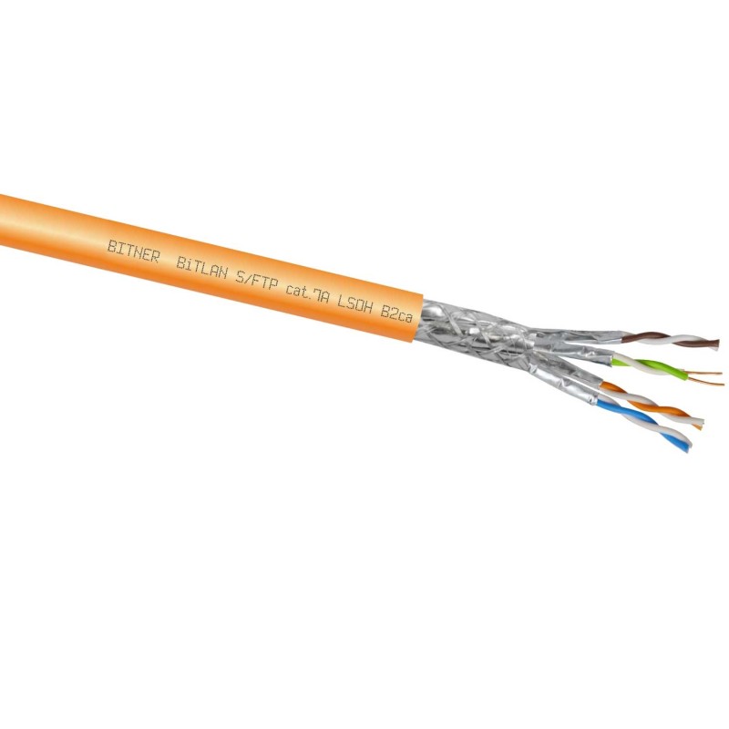 Kabel LAN S/FTP kat.7a Bitner BiTLAN TI0089 LSOH B2ca