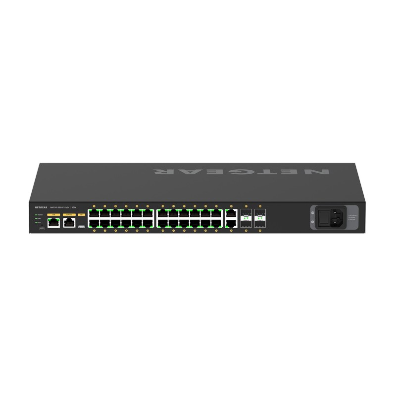 GSM4230P-100EUS - switch gigabitowy PoE 24-port + 2 RJ45 + 4 SFP