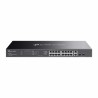 ES220GMP - switch gigabitowy PoE 16-port + 2 RJ45 + 2 SFP