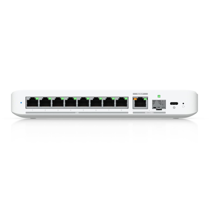 USW-Flex-2.5G-8 - switch 2,5-gigabitowy 8-port + 1 RJ45/SFP+ - combo