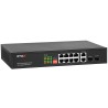 PX-S10-P8-U2G/U2F-TP120 - switch PoE 8-port + 2 RJ45/SFP - combo