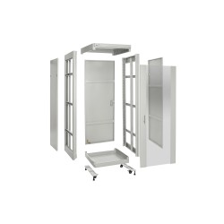 SQ6622 - szafa Rack 19'' szybkiego montażu - 600x600x22U